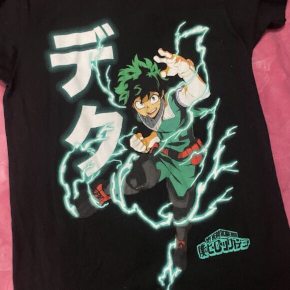 Funimation My Hero Academia Deku Graphic Print Tee Size Small - Picture 4 of 6